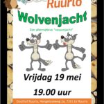 Wolvenjacht in het Doolhof in Ruurlo