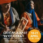 Officiële opening seizoen op Erve Eme met Germaans weekend door wethouder Sjoerd Wannet